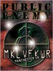 Covermotiv - Public Enemy - Revolverlution Tour 2003: Manchester UK