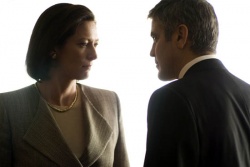 Karen Crowder (Tilda Swinton) und Michael Clayton (George Clooney) - Michael Clayton