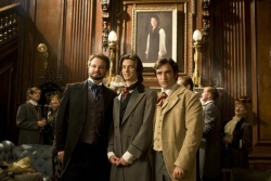 Lord Henry Wotton (Colin Firth), Dorian Gray (Ben Barnes), Basil Hallward (Ben Chaplin)  2010 Concorde - Das Bildnis des Dorian Gray