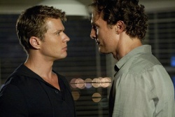 Louis Roulet (Ryan Phillippe), Mick Haller (Matthew McConaughey) - Der Mandant