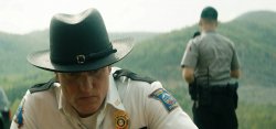 Sheriff Willoughby (Woody Harrelson) und Officer Dixon (Sam Rockwell) - Three Billboards Outside Ebbing, Missouri